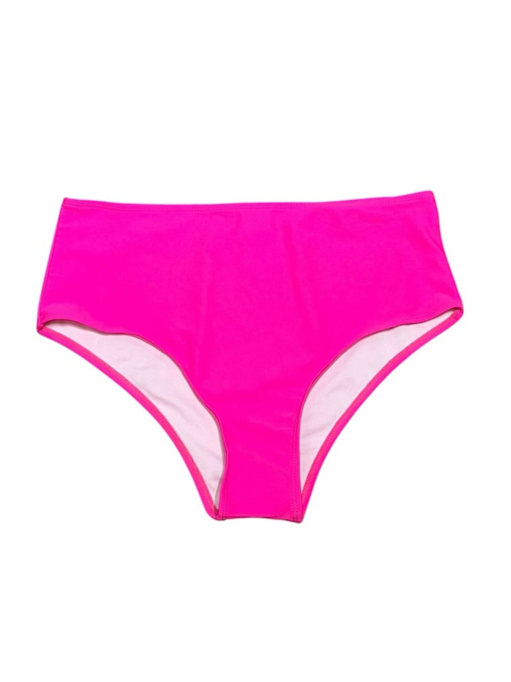 Sporlike Hot Pink High-Waist Swim Bottoms,‎ Size XL, NWOT